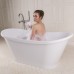 ВАННА ИЗ ИСКУСТВЕННОГО КАМНЯ FANCY MARBLE NEWTON 160x66, фото 6
